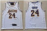 Lakers 24 Kobe Bryant White Nike Swingman Jersey,baseball caps,new era cap wholesale,wholesale hats